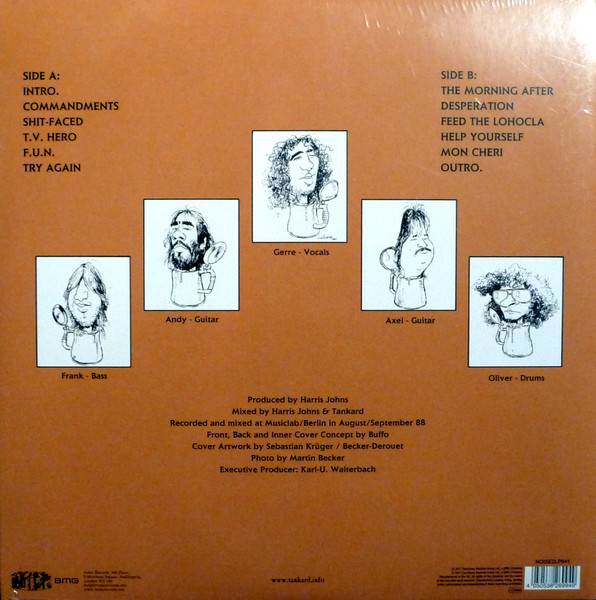 Tankard – The Morning After (2LP color)
